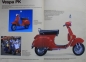 Preview: Vespa Fahrzeuge und Zubehör Modelprogramm 1985 Motorradprospekt (9147)